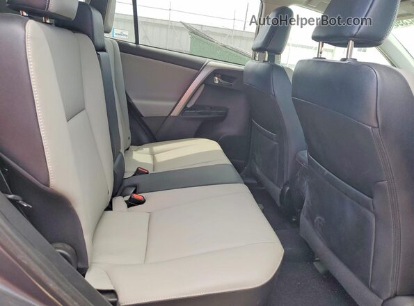 2T3DFREV8GW440661 2016 TOYOTA RAV4 Gray Вид задньої частини салону