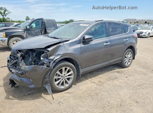 2T3DFREV8GW440661 2016 TOYOTA RAV4 Gray Передня ліва чверть