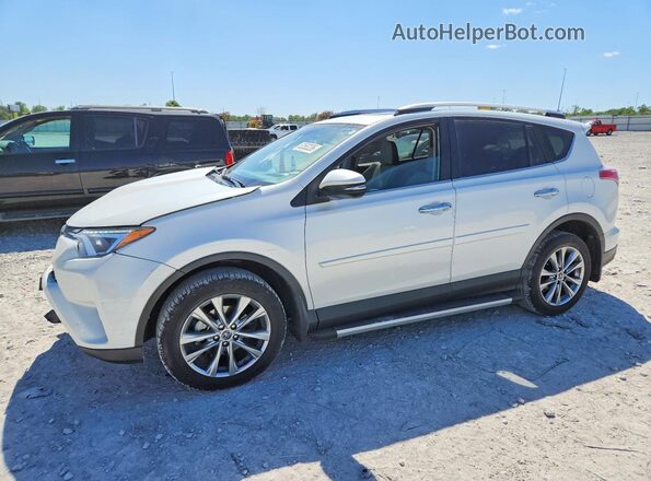 2T3DFREV8GW453359 2016 TOYOTA RAV4 White Vista tres cuartos delantera izquierda