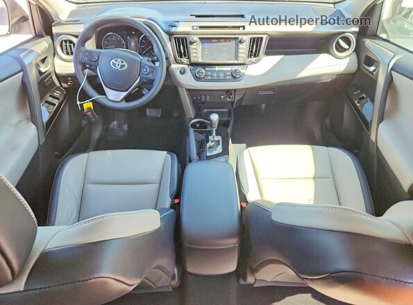 2T3DFREV8GW453359 2016 TOYOTA RAV4 White Vista del salpicadero