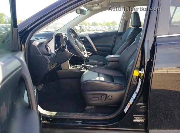2T3DFREVXGW498786 2016 TOYOTA RAV4 Черный Вид салона спереди