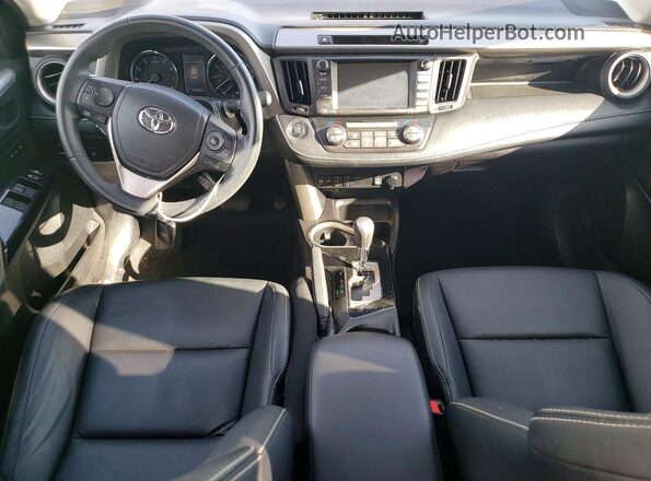 2T3DFREVXGW498786 2016 TOYOTA RAV4 Черный Вид панели приборов