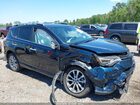 2017 Toyota Rav4 Platinum Blue vin: 2T3DFREVXHW688525