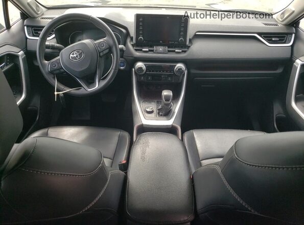 2T3DWRFV1LW047917 2020 TOYOTA RAV4 Синий Вид панели приборов