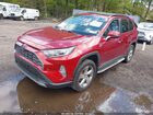 2020 Toyota Rav4 Hybrid Limited Красный vin: 2T3DWRFV2LW047456