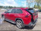 2020 Toyota Rav4 Hybrid Limited Красный vin: 2T3DWRFV2LW047456