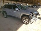 2020 Toyota Rav4 Limited Серый vin: 2T3DWRFV5LW070892