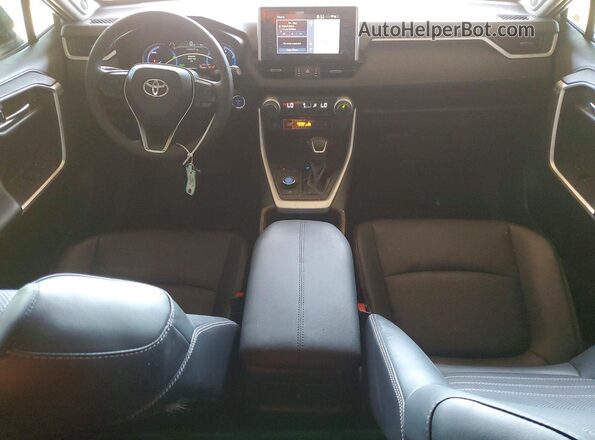 2T3DWRFV5LW070892 2020 TOYOTA RAV4 Серый Вид панели приборов
