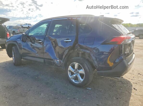 2T3DWRFV7KW006688 2019 TOYOTA RAV4 Синий Задняя левая четверть