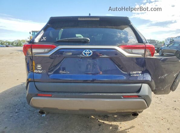 2T3DWRFV7KW006688 2019 TOYOTA RAV4 Синий Вид сзади