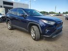 2019 Toyota Rav4 Limited Синий vin: 2T3DWRFV7KW006688