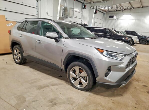 2T3DWRFV7KW018226 2019 TOYOTA RAV4 Серебряный Передняя правая четверть