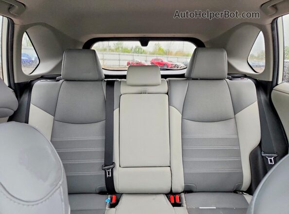 2T3DWRFV7LW048246 2020 TOYOTA RAV4 Белый Вид задних сидений