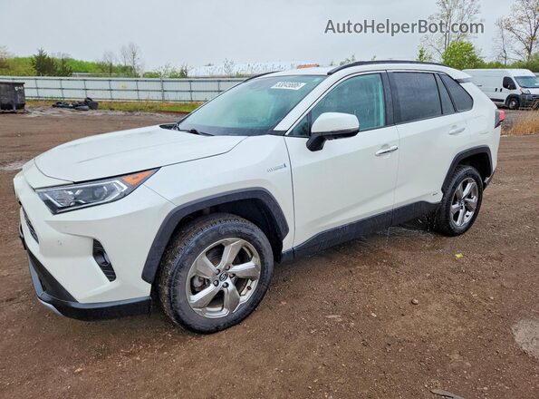 2T3DWRFV7LW048246 2020 TOYOTA RAV4 Белый Передняя левая четверть