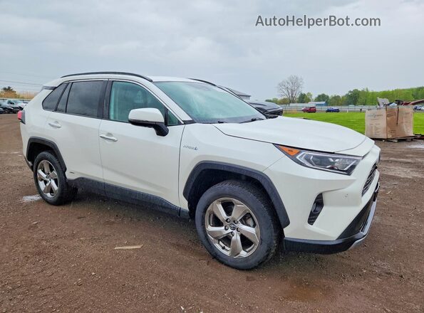 2T3DWRFV7LW048246 2020 TOYOTA RAV4 Белый Передняя правая четверть