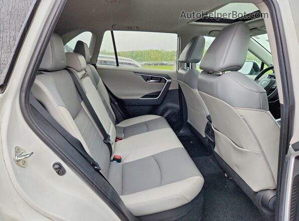 2T3DWRFV7LW048246 2020 TOYOTA RAV4 Белый Вид задней части салона