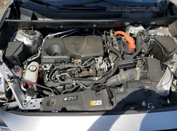 2T3DWRFV8LW046618 2020 TOYOTA RAV4 Серебряный Вид подкапотного пространства