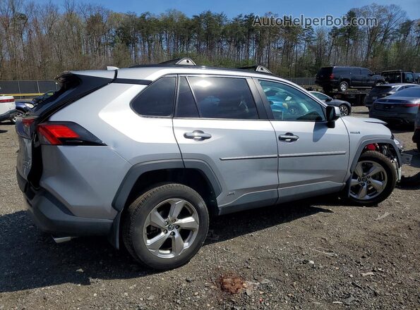 2T3DWRFV8LW046618 2020 TOYOTA RAV4 Серебряный Задняя правая четверть