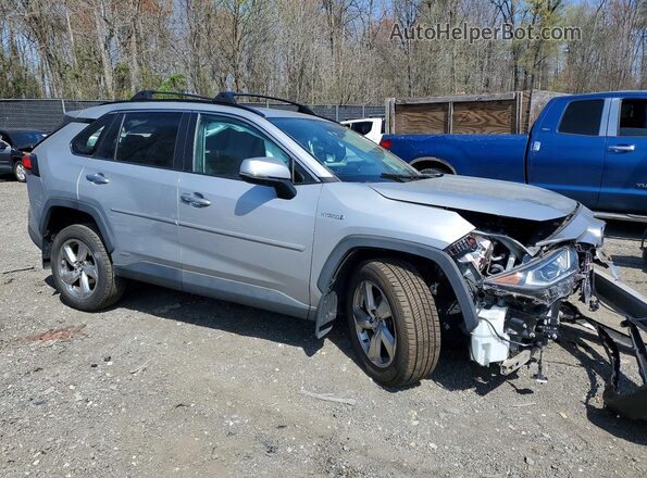 2T3DWRFV8LW046618 2020 TOYOTA RAV4 Серебряный Передняя правая четверть
