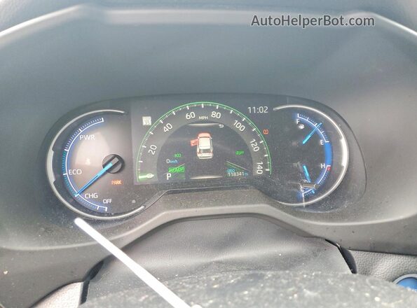 2T3E6RFV3NW031063 2022 TOYOTA RAV4 Белый Вид щитка приборов
