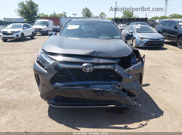 2T3E6RFV3RW050217 2024 TOYOTA RAV4 HYBRID Gray Widok wnętrza z tyłu