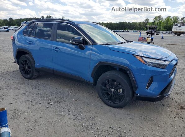 2T3E6RFV5PW040947 2023 TOYOTA RAV4 Blue Przód prawy