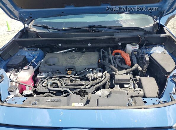 2T3E6RFV5PW040947 2023 TOYOTA RAV4 Blue Widok komory silnika