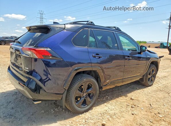 2T3E6RFV6MW008696 2021 TOYOTA RAV4 Blue Tył prawy