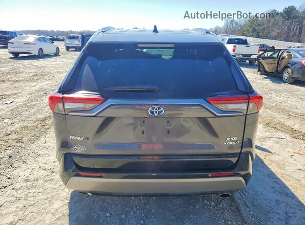 2T3E6RFV6NW033745 2022 TOYOTA RAV4 Gray Widok z tyłu