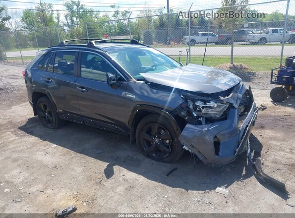 2T3E6RFV7MW006410 2021 TOYOTA RAV4 HYBRID Gray Przód prawy