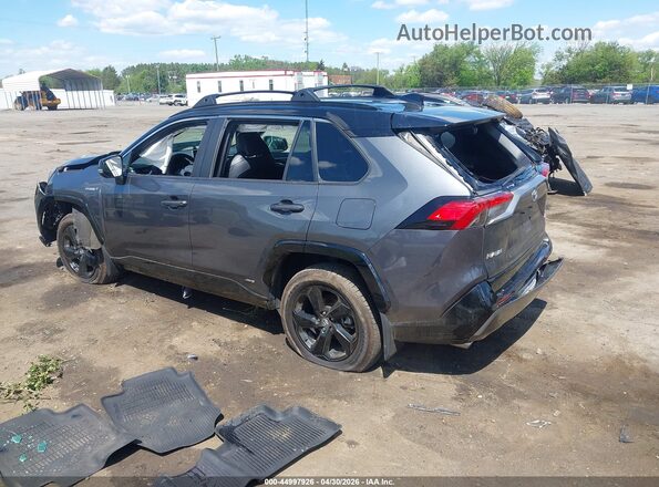 2T3E6RFV7MW006410 2021 TOYOTA RAV4 HYBRID Gray Tył lewy