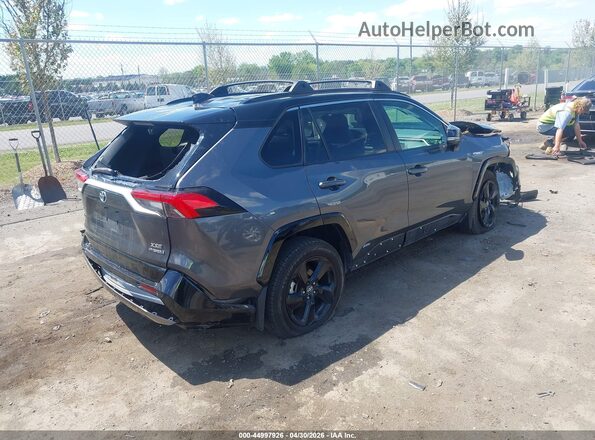 2T3E6RFV7MW006410 2021 TOYOTA RAV4 HYBRID Gray Tył prawy