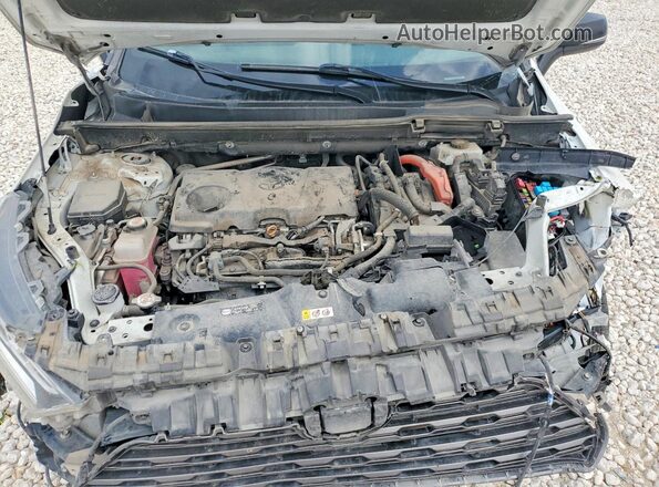 2T3E6RFV8MW010319 2021 TOYOTA RAV4 Белый Вид подкапотного пространства