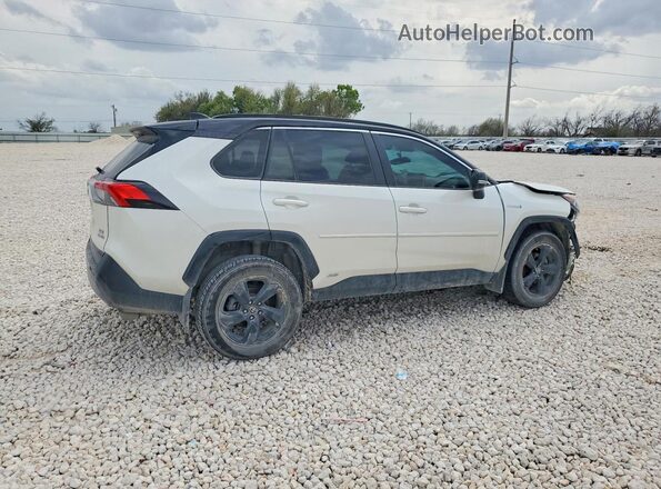 2T3E6RFV8MW010319 2021 TOYOTA RAV4 Белый Задняя правая четверть