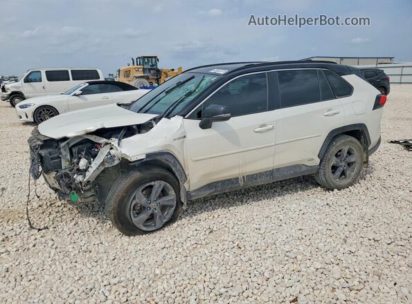 2T3E6RFV8MW010319 2021 TOYOTA RAV4 Белый Передняя левая четверть