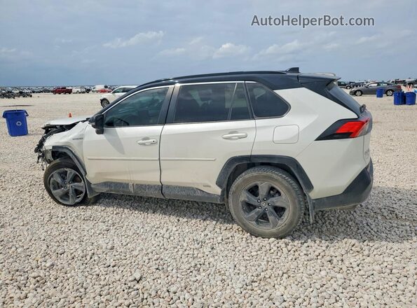 2T3E6RFV8MW010319 2021 TOYOTA RAV4 Белый Задняя левая четверть