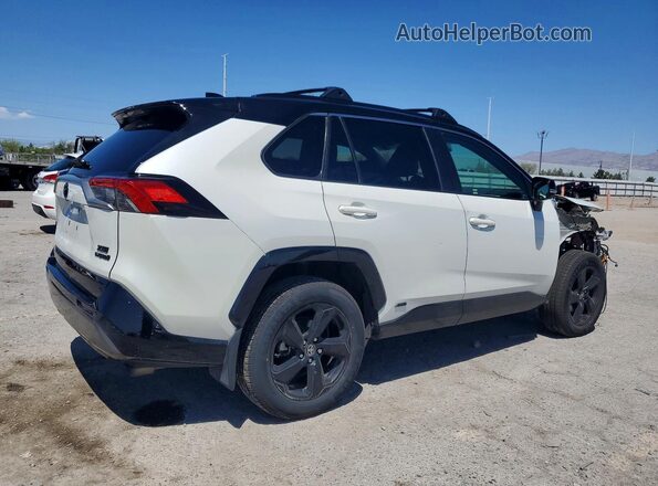 2T3E6RFV8MW019120 2021 TOYOTA RAV4 White უკანა მარჯვენა