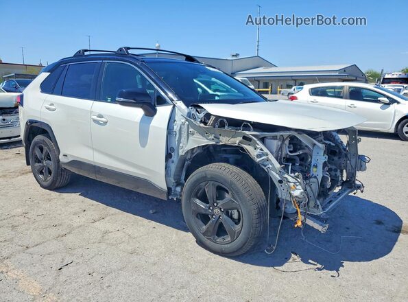 2T3E6RFV8MW019120 2021 TOYOTA RAV4 White წინა მარჯვენა