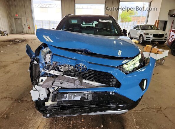 2T3E6RFV8PW040361 2023 TOYOTA RAV4 Blue Widok z przodu