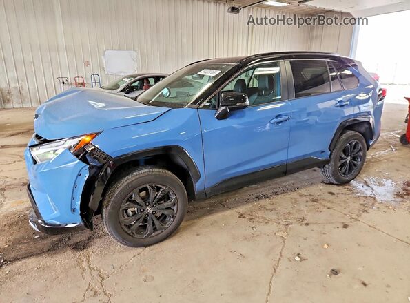 2T3E6RFV8PW040361 2023 TOYOTA RAV4 Blue Przód lewy