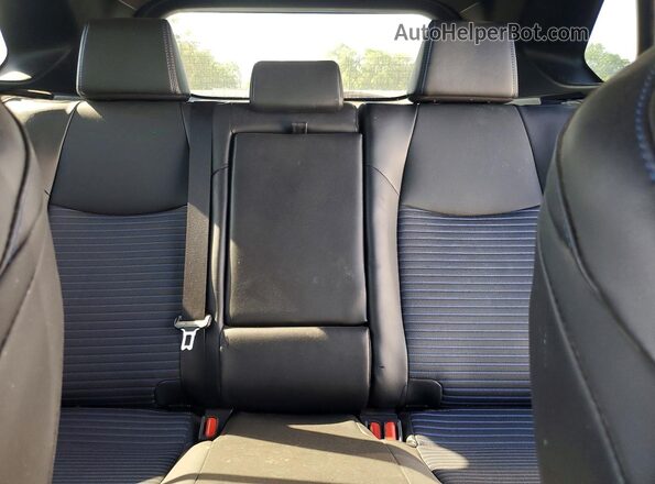 2T3E6RFV8PW046113 2023 TOYOTA RAV4 Blue Widok tylnych siedzeń