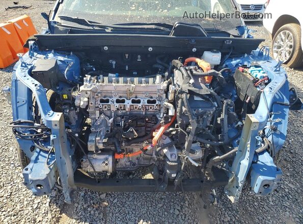 2T3E6RFV8PW046113 2023 TOYOTA RAV4 Blue Widok komory silnika