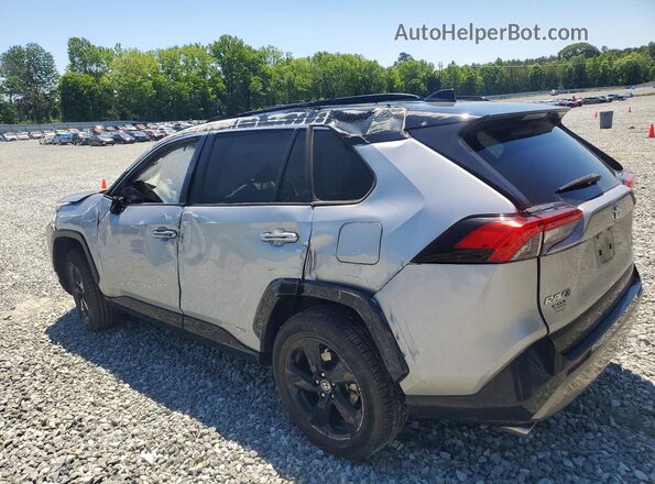 2T3E6RFVXMW020673 2021 TOYOTA RAV4 Silver Հետևի ձախ