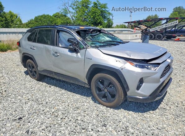 2T3E6RFVXMW020673 2021 TOYOTA RAV4 Silver Առջևի աջ