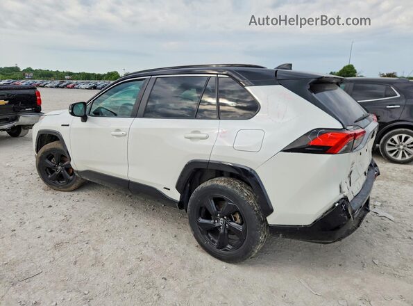 2T3EWRFV0KW036748 2019 TOYOTA RAV4 White Rear left