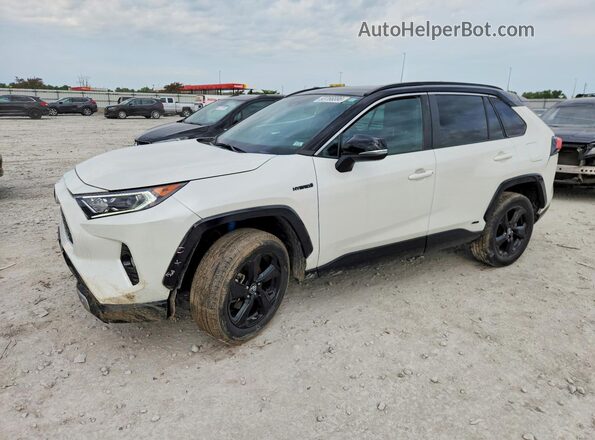 2T3EWRFV0KW036748 2019 TOYOTA RAV4 White Front left