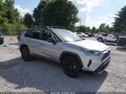 2020 Toyota Rav4 Hybrid Xse Silver vin: 2T3EWRFV2LW073933