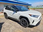 2019 Toyota Rav4 Xse Белый vin: 2T3EWRFV4KW005566