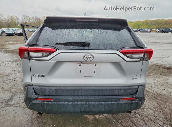 2T3F1RFV1KW006919 2019 TOYOTA RAV4 Серебряный Вид сзади
