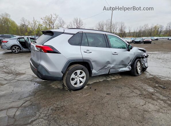 2T3F1RFV1KW006919 2019 TOYOTA RAV4 Серебряный Задняя правая четверть